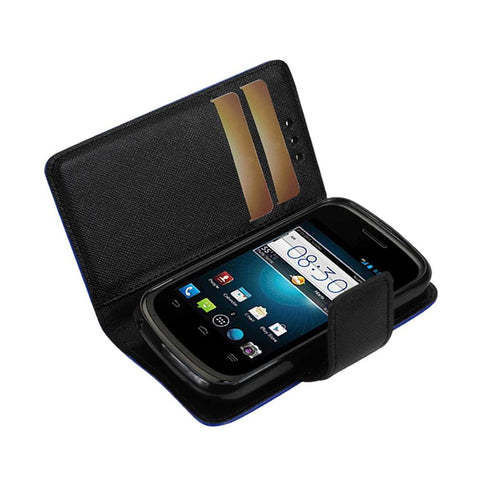 Reiko Zte Prelude 2 3-in-1 Wallet Case In Navy