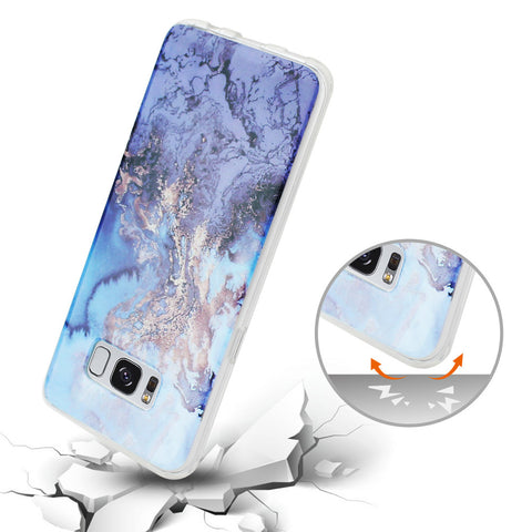 Reiko Samsung Galaxy S8 Edge/ S8 Plus Azul Mist Cover In Blue