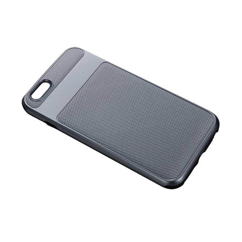 Reiko Iphone 6s Plus Hybrid Solid Armor Bumper Case In Gray
