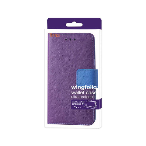 Reiko Samsung Galaxy J7 (2016) 3-in-1 Wallet Case In Purple