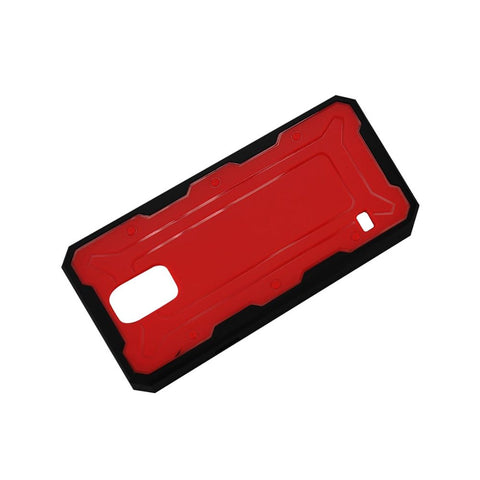 Reiko Samsung Galaxy S5 Dual Color Transformer Case In Red Black