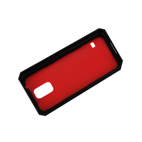 Reiko Samsung Galaxy S5 Dual Color Transformer Case In Red Black