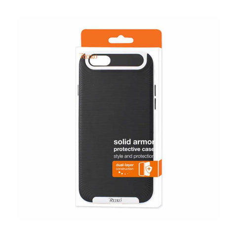 Reiko Iphone 6s/ 6 Plus Slim Armor Case With Bumper Frames In Black White