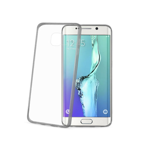 Reiko Samsung Galaxy S6 Edge Plus Clear Back Frame Bumper Case In Gray