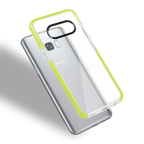Reiko Samsung Galaxy S8 Edge/ S8 Plus Soft Transparent Tpu Case In Clear Green