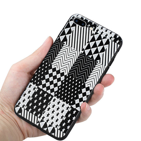 Reiko Iphone 8 Plus/ 7 Plus Design Tpu Case With Versatile Shape Patterns