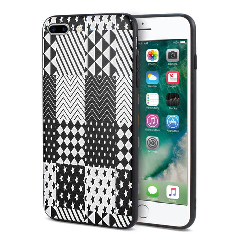 Reiko Iphone 8 Plus/ 7 Plus Design Tpu Case With Versatile Shape Patterns