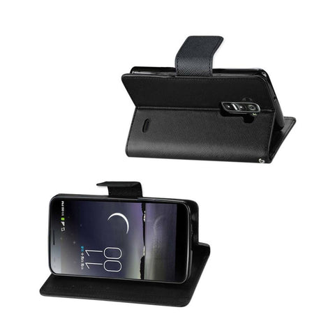 Reiko Lg G Flex 3-in-1 Wallet Case In Black