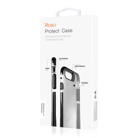 Reiko Samsung Galaxy J7 V (2017) Soft Transparent Tpu Case In Clear Blue