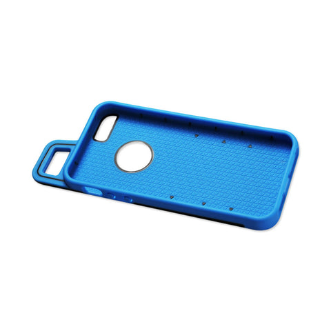 Reiko Iphone 5/5s/se Dropproof Workout Hybrid Case With Hook In Black Navy