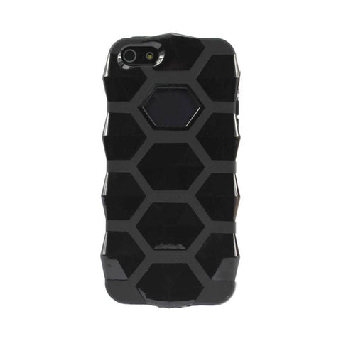 Reiko Iphone Se/ 5s/ 5 Jelly Hexagon Gel Case In Black
