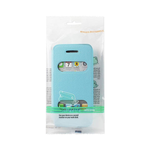 Reiko Iphone 5c Window Flip Folio Case In Blue