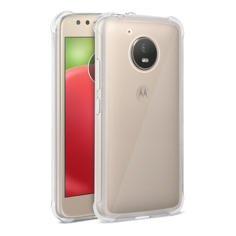 Reiko Motorola Moto E4 Active Clear Bumper Case With Air Cushion Protection In Clear