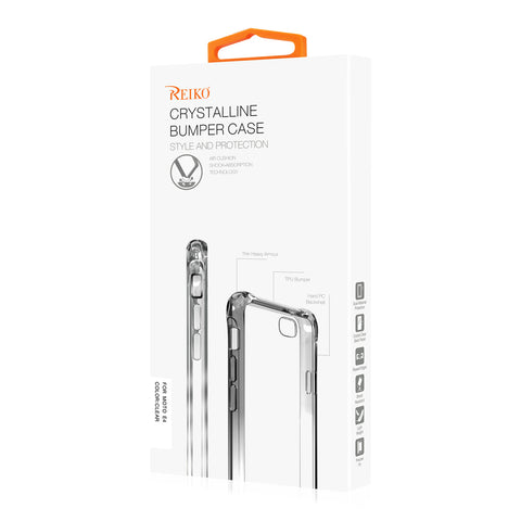 Reiko Motorola Moto E4 Active Clear Bumper Case With Air Cushion Protection In Clear