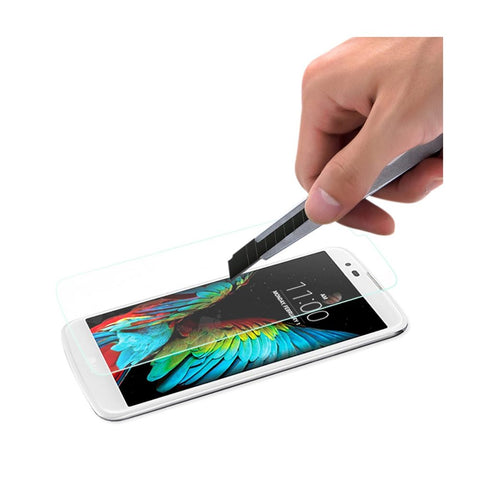 Reiko Lg K10 Tempered Glass Screen Protector In Clear