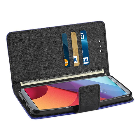 Reiko Lg G6 3-in-1 Wallet Case In Navy