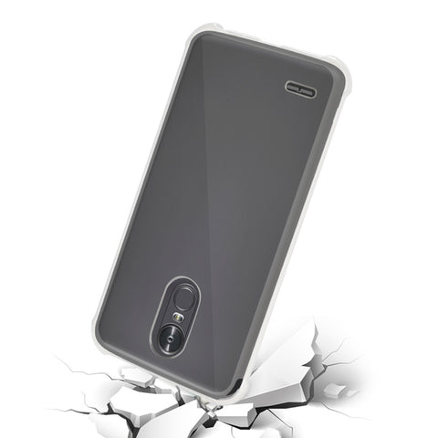 Reiko Lg Stylo 3 Stylus 3 Clear Bumper Case With Air Cushion Protection In Clear