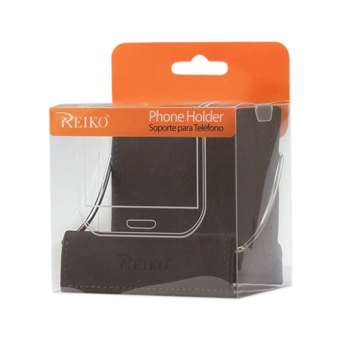 Reiko Universal Phone Stand Holder In Brown