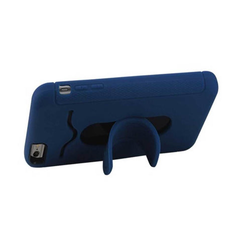 Reiko Iphone 6s Plus/ 6 Plus Hybrid Heavy Duty Case With Bending Kickstand In Navy