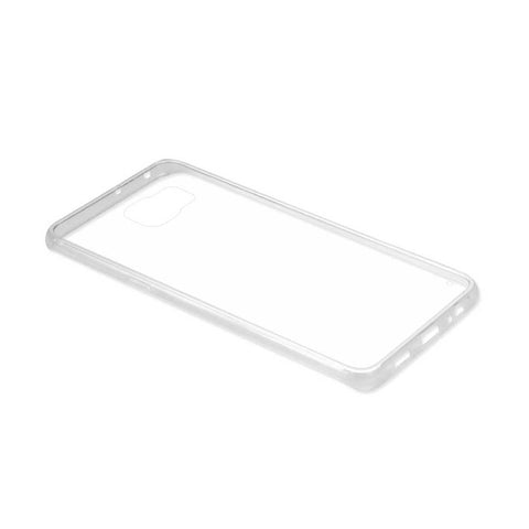 Reiko Samsung Galaxy S6 Edge Plus Clear Back Frame Bumper Case In Clear