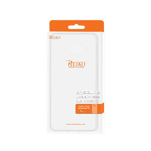 Reiko Samsung Galaxy S6 Edge Plus Clear Back Frame Bumper Case In Clear