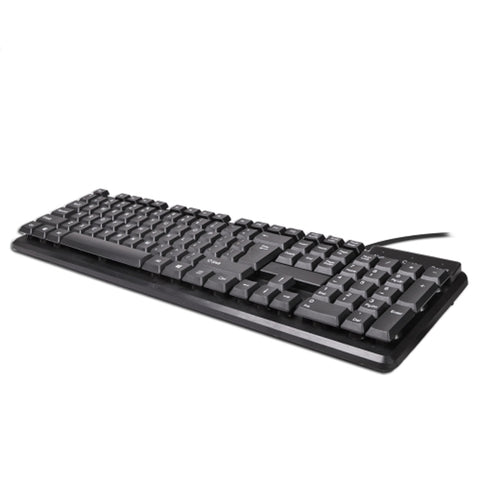 Imicro Kb-us9813 104-key Wired Usb Keyboard W/tactile Key Switches(black)