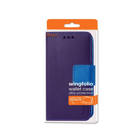 Reiko Zte Sonata 2 3-in-1 Wallet Case In Purple