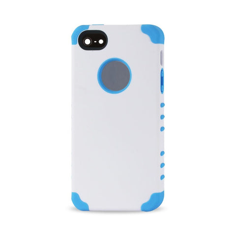 Reiko Iphone 5/5s/se Hybrid Heavy Duty Case In Blue