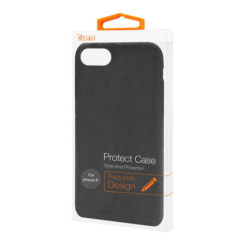 Reiko Iphone 8/ 7 Fuzzy Fur Soft Tpu Case In Black
