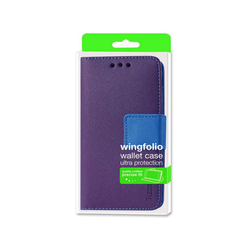 Reiko Zte Prelude 2 3-in-1 Wallet Case In Purple