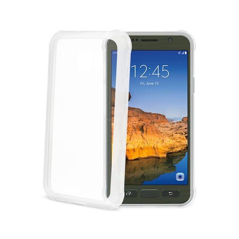 Reiko Samsung Galaxy S7 Active Clear Bumper Case With Air Cushion Protection In Clear