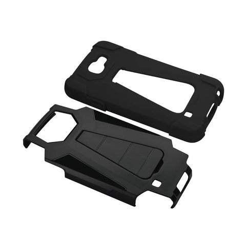 Reiko Lg Spree Hybrid Heavy Duty Case With Kickstand In Black