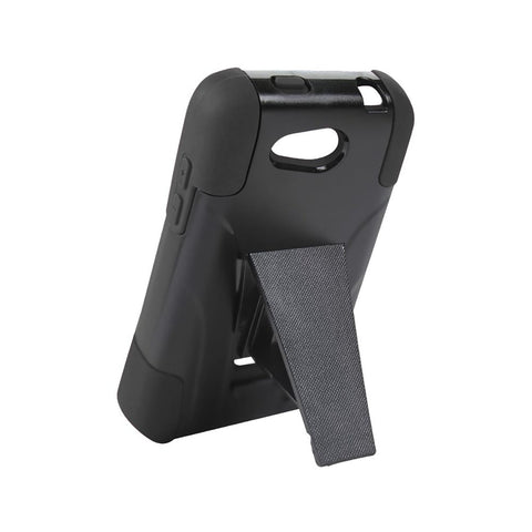 Reiko Zte Speed Hybrid Heavy Duty Case With Kickstand In Black