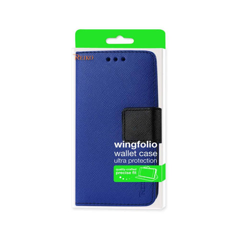 Reiko Zte Grand X3 3-in-1 Wallet Case In Navy
