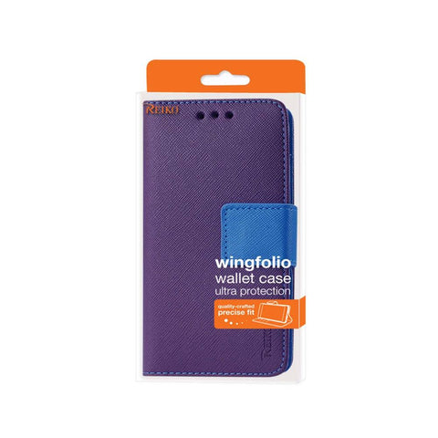 Reiko Lg V10 3-in-1 Wallet Case In Purple