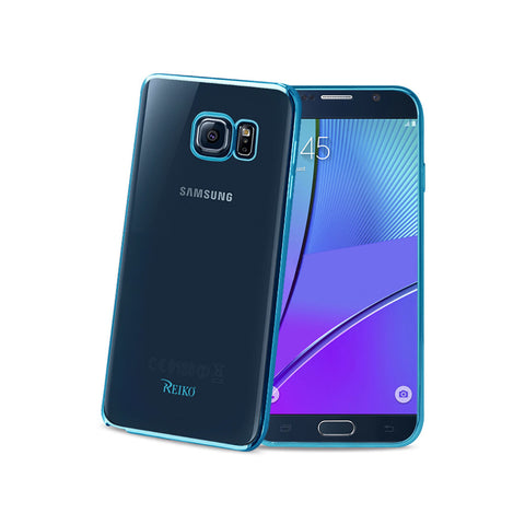 Reiko Samsung Galaxy Note 5 Frame Case In Shiny Blue