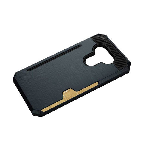 Reiko Lg G5 Slim Armor Hybrid Case With Card Holder In Navy
