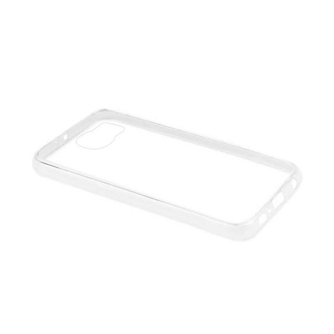Reiko Samsung Galaxy S6 Clear Back Frame Bumper Case In Clear