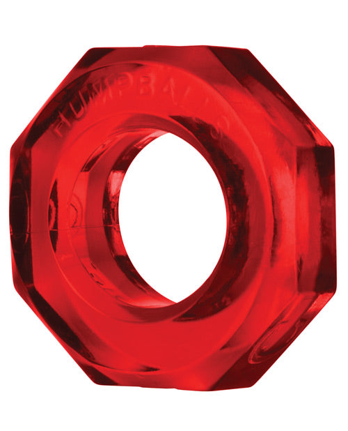 Hump Balls Cock Ring Ruby Red