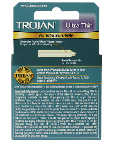 Trojan Ultra Thin 12 Pack