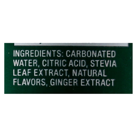 Zevia Soda - Zero Calorie - Ginger Ale - Can - 6/12 Oz - Case Of 4