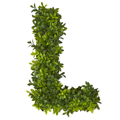 "LOVE" Boxwood Artificial Wall Decoration (Indoor/Outdoor)