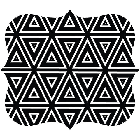 Fellowes Designer Mouse Pad - Geometric Triangles