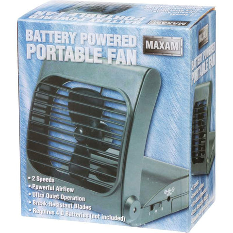 Maxam¬Æ Battery Powered Portable Fan