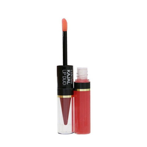 Kajal Lip Duo High Precision Lipstick &amp; Illuminating Gloss - # 05 Red Crush - -