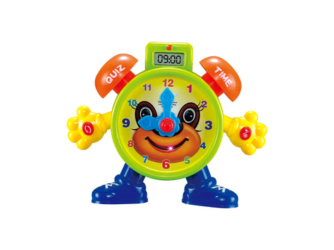 Electronic Learning Teach Time Clock Educational Toy for Kids