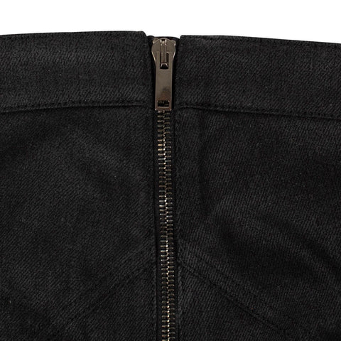 Black Denim Stretch Leggings