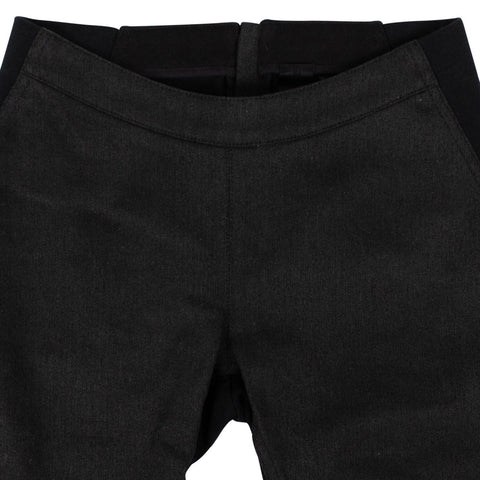 Black Denim Stretch Leggings