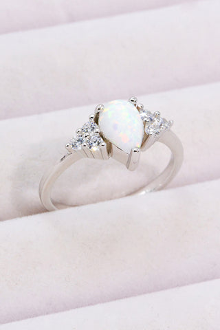 Limitless Love Opal and Zircon Ring