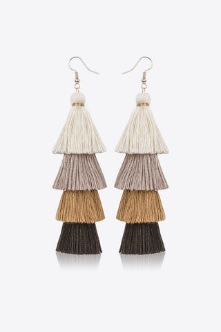 Layered Tassel Earrings
